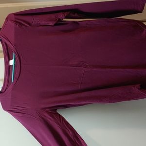 Soft plum long sleeve